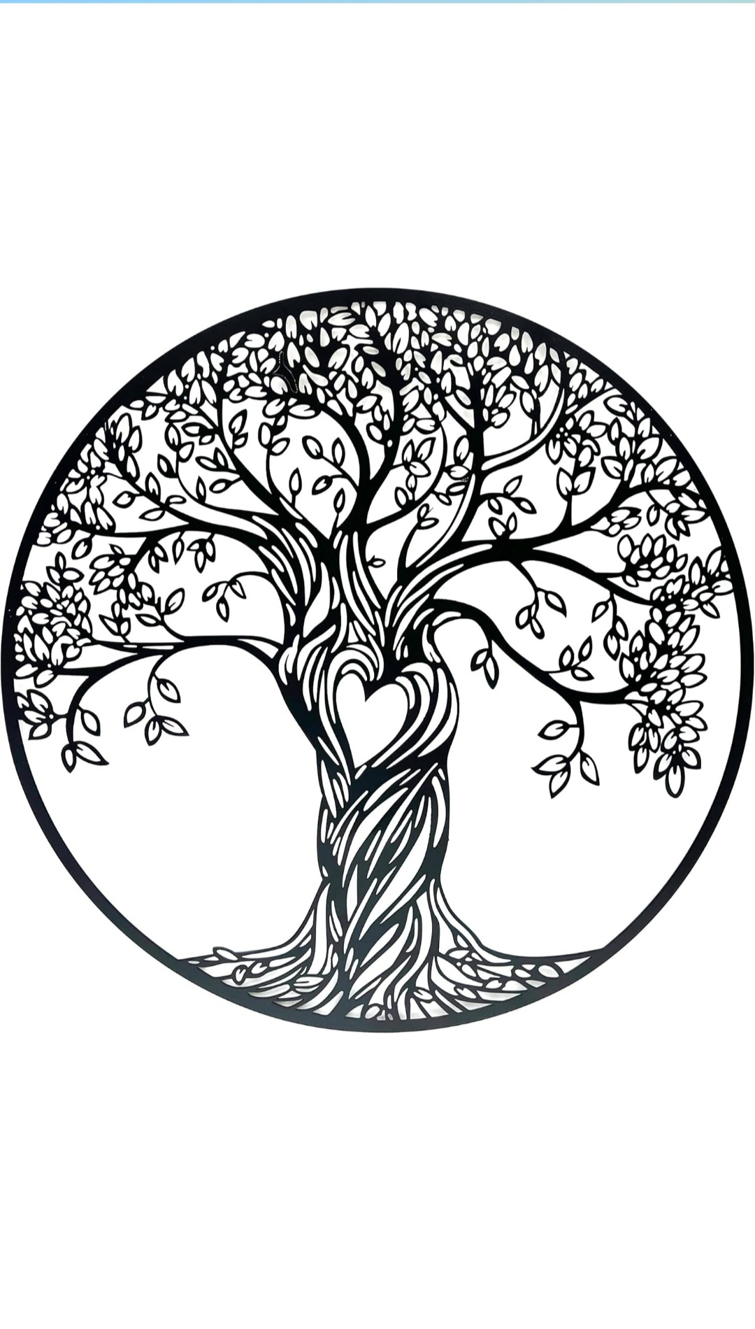 Intricate Tree of Life Wooden & Acrylic Wall Art - Image 2