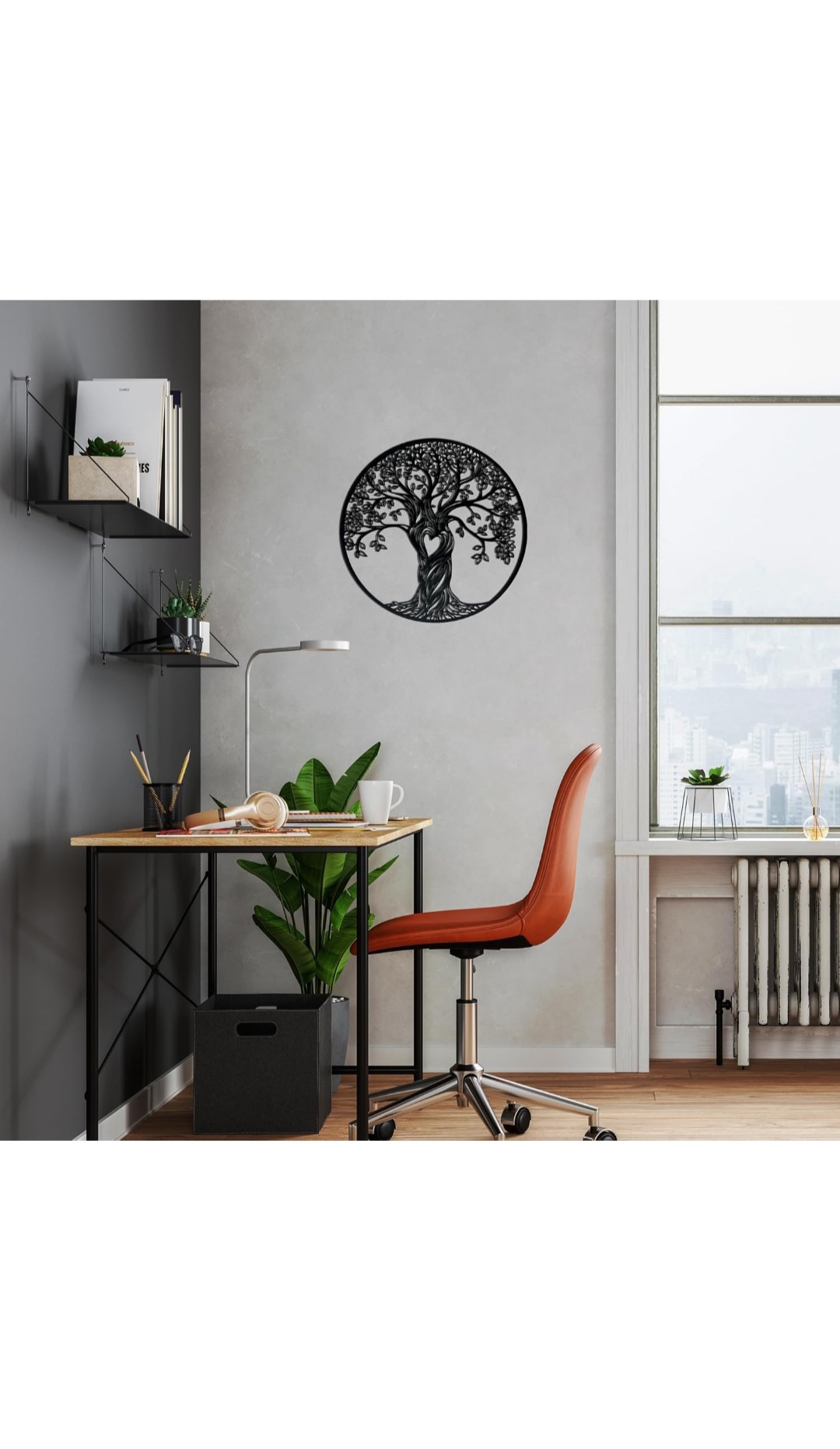 Intricate Tree of Life Wooden & Acrylic Wall Art - Image 5